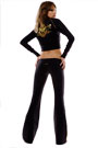 Metallic Stitch Pant